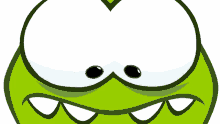 horrified om nom cut the rope terrified oh no horrified om nom cut the rope terrified oh no