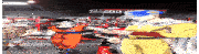a blurry picture of a cartoon character with the word zoo on the bottom right