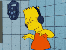 Music Bart GIF - Music Bart Simpsons GIFs