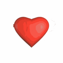 a picture of a bomb with two hearts in the background