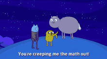 Adventure Time Creep GIF - Adventure Time Creep Math GIFs