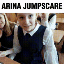 Arina Jumpscare Jumpscare GIF