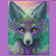 Purple Fox GIF - Purple Fox Animal GIFs