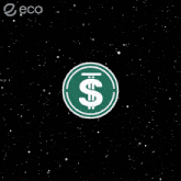 a green circle with a dollar sign in it