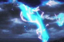 anime lightning glare