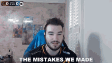 We Wouldnt Make Again The Mistakes We Made Brandon Casale GIF - We Wouldnt Make Again The Mistakes We Made Brandon Casale Venenu GIFs