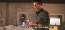 The Flash Barry Allen GIF - The Flash Barry Allen Vanilla Bean From That Organic Dairy Farm GIFs