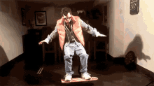 hoverboard back to the future gif