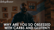Why Are You So Obsess With Carbs And Gluten Michael V Chestang GIF - Why Are You So Obsess With Carbs And Gluten Michael V Chestang Obsessed With Carbs And Gluten GIFs