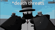 Roblox Meta Clan Death Threats Gaming Roblox Meme GIF - Roblox Meta Clan Death Threats Gaming Roblox Meme GIFs