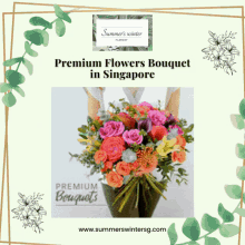 Premium Faux Flowers Florist GIF