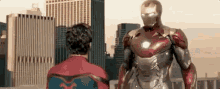 Ironman Spiderman GIF