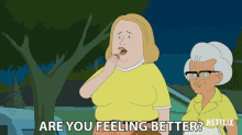 Are You Feeling Better Marie GIF - Are You Feeling Better Marie F Is For Family GIFs