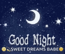 Goodnight Sweet Dreams GIF - Goodnight Sweet Dreams Goodnight Babe GIFs