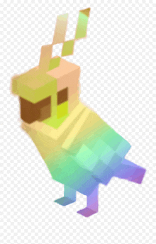 Minecraft Parrot GIF