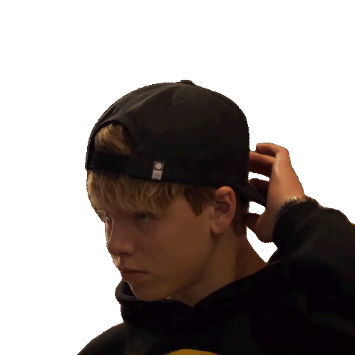 Fixing Cap Carson Lueders Sticker - Fixing Cap Carson Lueders Lonely Song Stickers