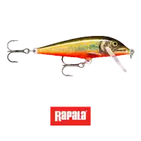 a rapala fishing lure with two hooks on it