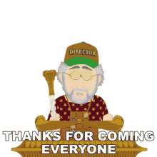 thanks for coming everyone steven spielberg south park s6e9 free hat
