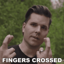 Fingers Crossed Dave Crosby GIF - Fingers Crossed Dave Crosby Claire And The Crosbys GIFs