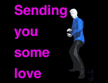Love Sending GIF - Love Sending Mixamo GIFs