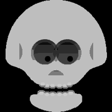 skype emoticon skull
