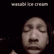 wasabi ice cream wasabi ice cream