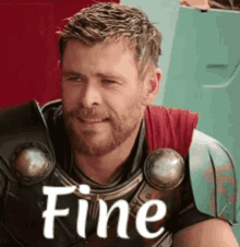 Fine Fine Then GIF - Fine Fine Then Thor GIFs