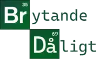 the word brytande is written in white on a green background