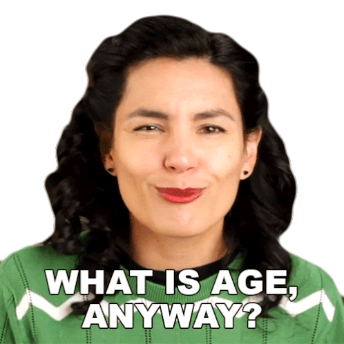 What Is Age Anyway Trina Espinoza Sticker - What Is Age Anyway Trina Espinoza Seeker Stickers