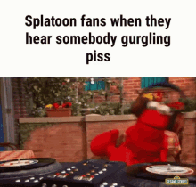 Splatoon Fans When They Hear Somebody Gurgling Piss Splatoon GIF