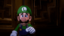 Luigis Mansion Luigi Scared GIF - Luigis Mansion Luigi Scared Panic GIFs