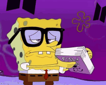 sponge nerd spongebob bora nerd spongebob bora book jimindvd gif