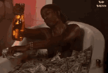 Bath GIF - Money Dollars Cash GIFs