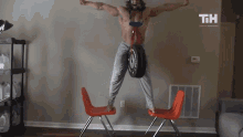 Split Weight Lifting GIF - Split Weight Lifting Extreme Exercising GIFs