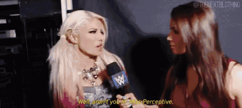 Alexa Bliss Charly Caruso GIF Alexa Bliss Charly Caruso Interview Discover Share GIFs