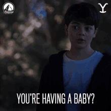 Youre Having A Baby Tate Dutton GIF - Youre Having A Baby Tate Dutton Yellowstone GIFs