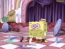 Spongebob Hungover GIF - Spongebob Hungover Drunk GIFs