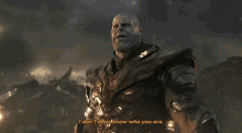 Thanos I Dont Know GIF - Thanos I Dont Know Who Are You GIFs