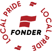 Lokal Pride Fonder Sticker - Lokal Pride Fonder Sevspo Stickers