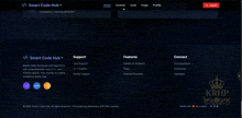a screenshot of the upcoming coding contests on smart code hub