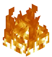 a pixel art drawing of a burning castle with a white background