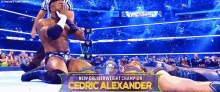 cedric alexander cruiserweight champion wwe wrestle mania wrestling
