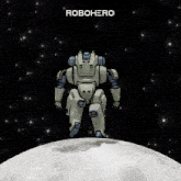 Robohero Moon GIF - Robohero Moon Stars GIFs