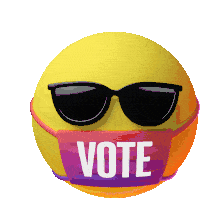 Vote Emoji Sticker - Vote Emoji Stickers
