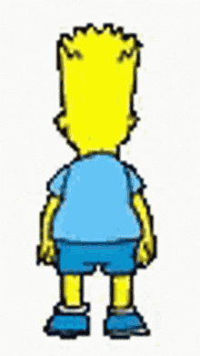 Bart Simpson Teasing GIF - Bart Simpson Teasing Kiss My Ass GIFs