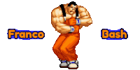a video game character with the name franco and bash on the bottom