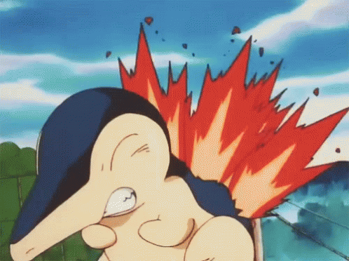 Pokemon Cyndaquil GIF - Pokemon Cyndaquil Flame GIFs