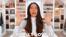 I Really Love It Shea Whitney GIF - I Really Love It Shea Whitney This Is My Favorite GIFs