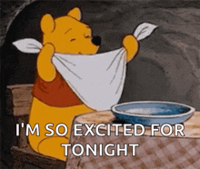 Pooh Hungry GIF - Pooh Hungry Excited GIFs