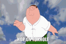 hop on foxhole foxhole peter griffin